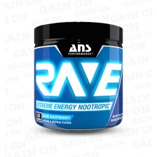 ANS Rave - Energy Nootropic Blue Raspberry, 60 Servings